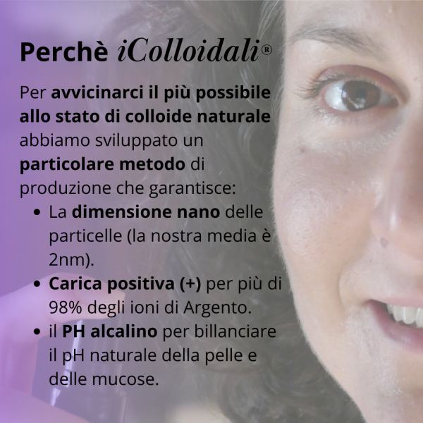 iColloidali Argento40, argento colloidale puro e naturale