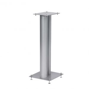 Norstone Stylum 2 argento, stand per diffusori da pavimento, altezza 60cm